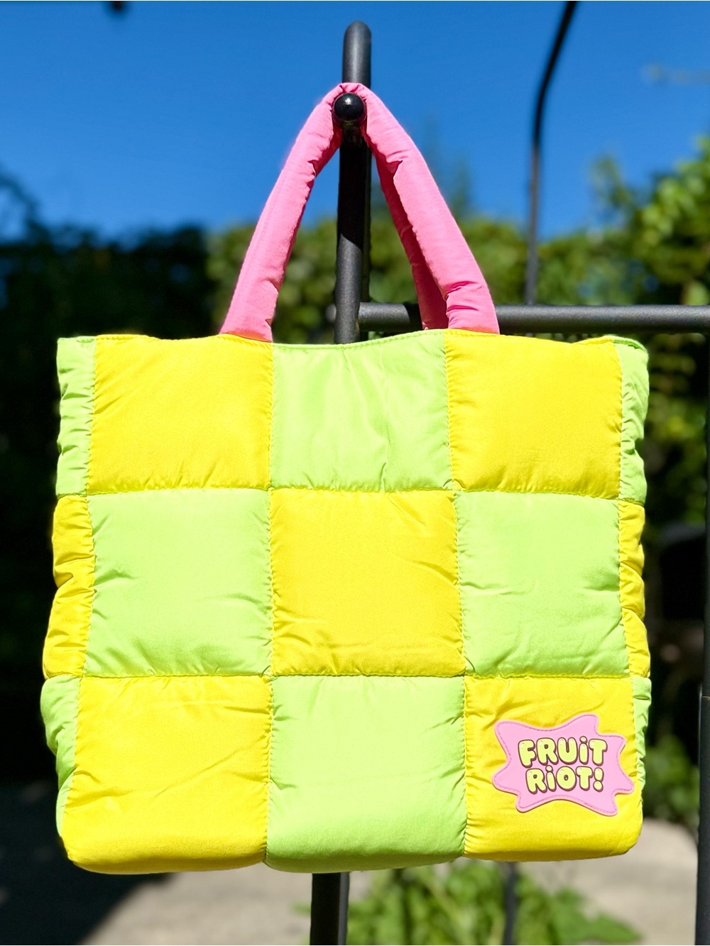 Fruit Riot Quilted Tote Bag - Picture 2 of 5